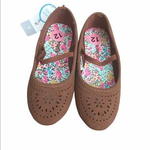 Brown Flats Toddler Girl Size 12